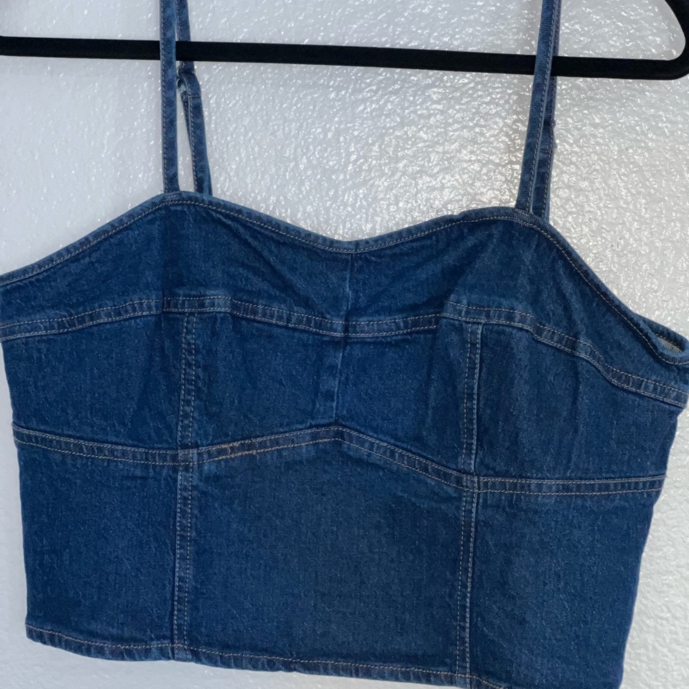 Universal Thread Dark Blue Denim Camisole